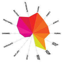 Load image into Gallery viewer, Artisan Roast - La Mesa Costa Rica Cupping Chart