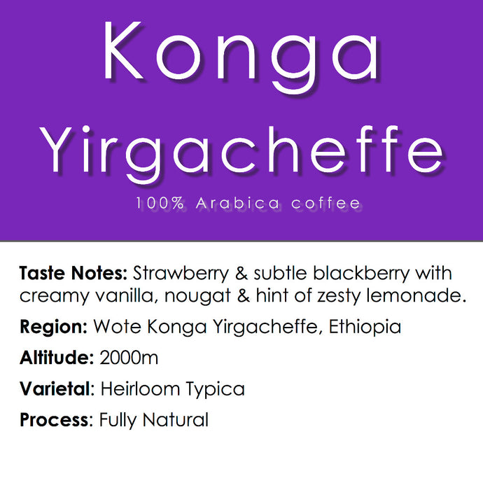 Bean Shot Coffee - Konga (Natural) Yirgacheffe