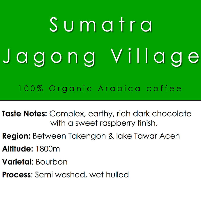 Bean Shot Coffee - Sumatra Jagong Village