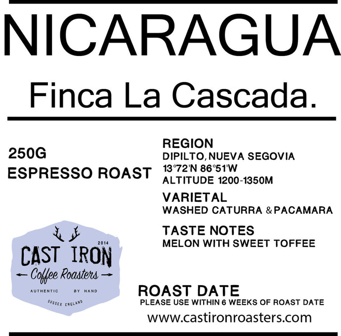 Cast Iron Coffee Roasters - Nicaragua - Finca La Cascada - washed caturra