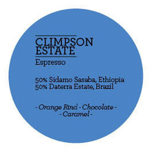 Load image into Gallery viewer, Climpson and Sons - Estate Espresso Blend 2015