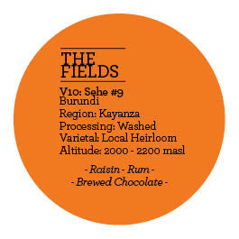 Climpson and Sons - Fields V10: Sehe #9, Burundi