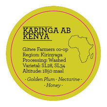 Load image into Gallery viewer, Climpson and Sons - Single Origin: Karinga AB, Kenya