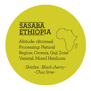 Climpson and Sons - Single Origin: Sidamo Sasaba, Ethiopia (Natural)