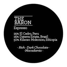 Load image into Gallery viewer, Climpson and Sons - The Baron Espresso Blend 2015