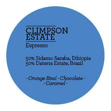 Load image into Gallery viewer, Climpson &amp; Sons - Estate Espresso Blend 2015