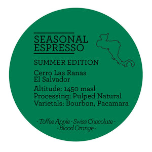 Climpson & Sons - Seasonal Espresso: Summer Edition