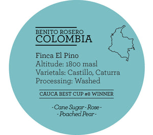 Climpson & Sons - Single Origin: Benito Roasero, Colombia