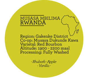 Climpson & Sons - Single Origin: Musasa Mbilima