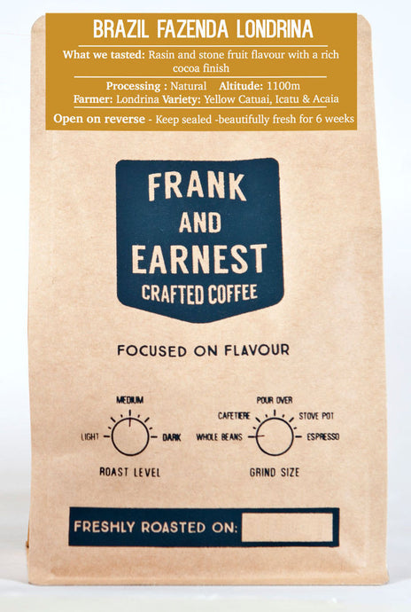 Frank and Earnest Coffee - Brazil - Fazenda Londrina
