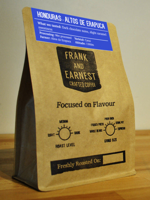 Frank and Earnest Coffee - Honduras - Altos De Erapuca
