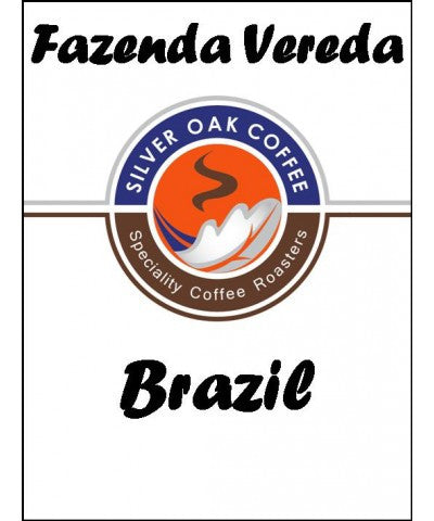 Silver Oak Coffee - Single Estate: Fazenda Vereda Brazil