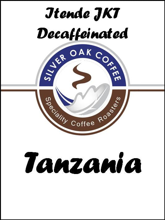 Silver Oak Coffee - Single Origin: Itende JKT, Tanzania Decaf