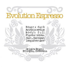 Load image into Gallery viewer, The Crafted Coffee Company - Evolution Espresso Blend